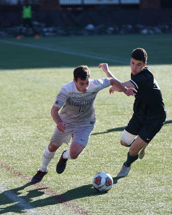 Training am Sportplatz