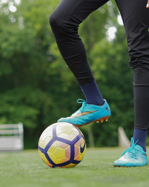 Training am Sportplatz